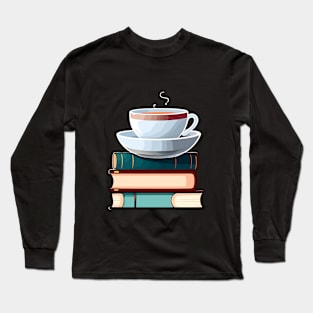 Bookish Brews morning time Long Sleeve T-Shirt